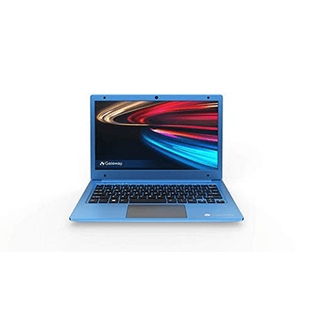 Gateway GWTN116-1BL 11.6" FHD Ultra Slim Notebook AMD A4-9120e 4GB RAM 64GB Storage Windows 10 S, Blue