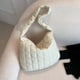 thumbnail image 2 of Bolso Mujer Acolchado Acolchado Hombro Tote Bolso Grande Bandolera Blanco, 2 of 9