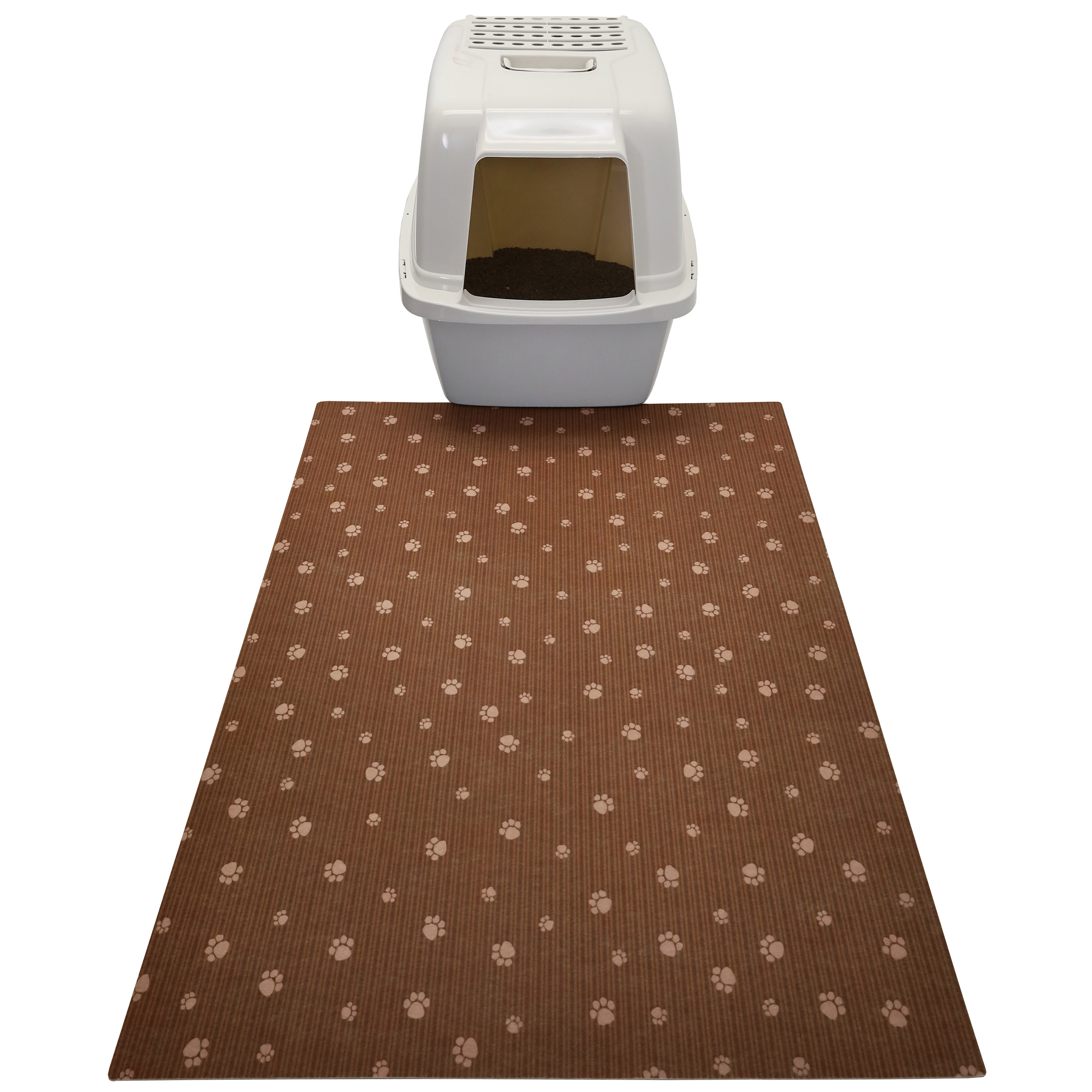 Drymate Cat Litter Mat Extra Large Tan Paw photo 6
