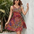 thumbnail image 3 of Mola De Panama Turtle Sundress Sleeveless Dress Summer Women Clothes Dress for Women Dresses, 3 of 7