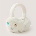 thumbnail image 4 of FNNMNNR Ladies‘ Fashionable Cute Rhinestone-Studded Fluffy Earmuffs  Polyester  Machine Washable  Universal Fit  Woven Warm Winter Ear Protectors, 4 of 6