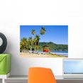 thumbnail image 1 of Maracas Bay Trinidad Trinidad Wall Mural by Wallmonkeys Peel and Stick Graphic (18 in W x 12 in H) WM84755, 1 of 4