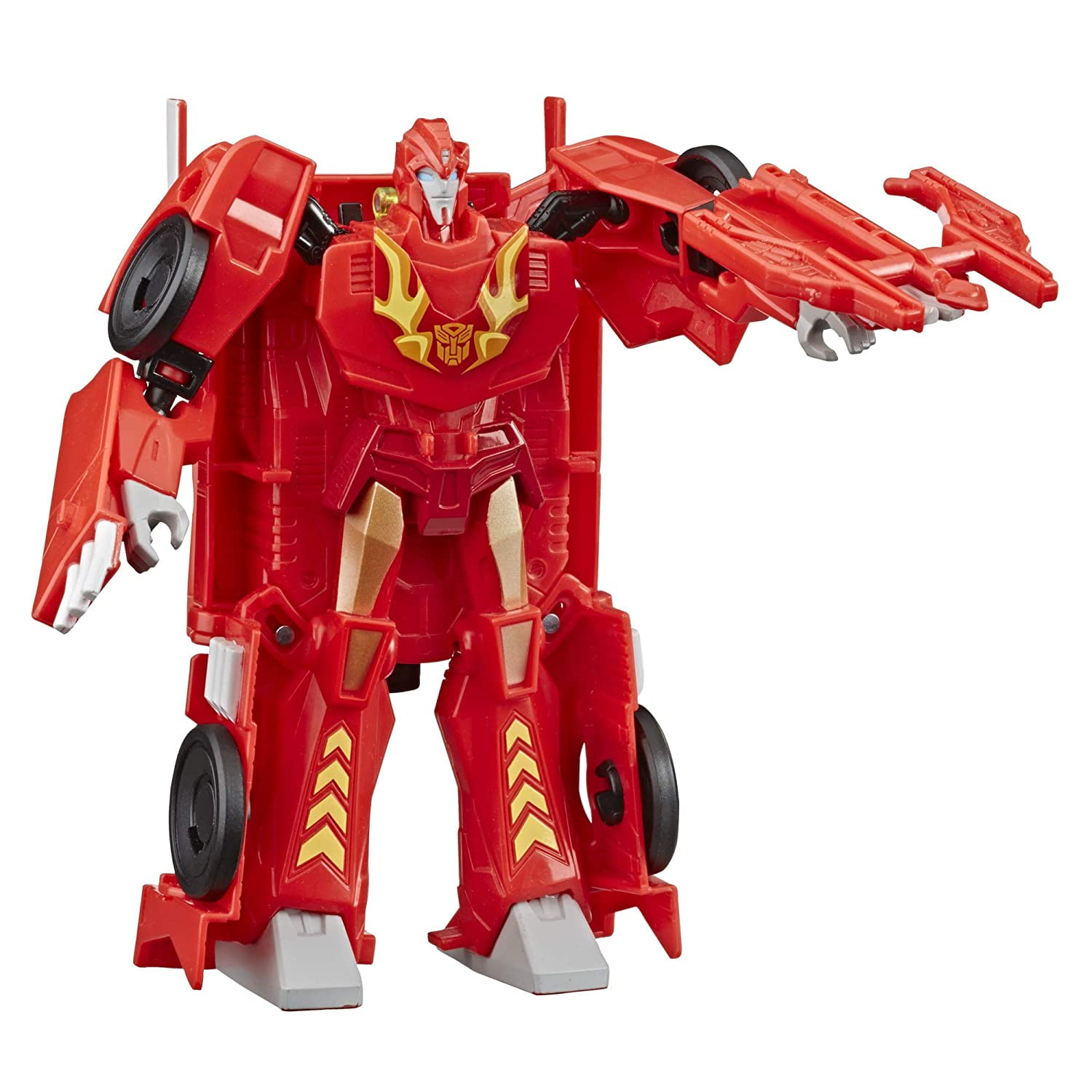 Transformers Toys Cyberverse Ultra Class Hot Rod Action Figure - Combines with Energon Armor to
