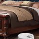 thumbnail image 3 of Drawers Waterproof Double Bed Designer Retro Glamorous Wood Headboard Bed Frames Queen Multifunctional Camas Furniture Set My Lux Decor Round, 3 of 10
