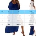thumbnail image 3 of Women Cover Up, Fashion Short-Sleeve Summer Swimwear Cover-Up Dress In A Solid Color, Featuring A Lightweight, Casual Design Perfect For Beach And Vacation Wear., 3 of 5