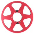 thumbnail image 1 of 1/4 10.5 Inch Empty Tape Reel Aluminum Alloy 6 Hole Universal Opening Machine Part Empty Takeup Reel for REVOX Studer Red, 1 of 5
