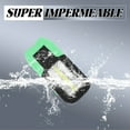 thumbnail image 5 of HIBIBUD 2-Pack Green Tactical Flashlight,Rechargeable EDC Pocket Light for Camping&Car Repair, 5 of 7