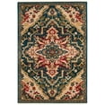 thumbnail image 2 of SAFAVIEH Kashan Clyde Traditional Area Rug, Blue/Beige, 3'3" x 4'10", 2 of 6