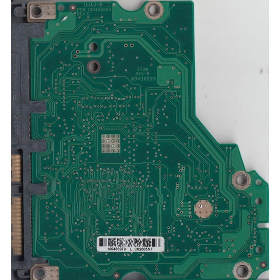 ST31000340NS, 9CA158-110, 100468979 L, Seagate SATA 3.5 PCB