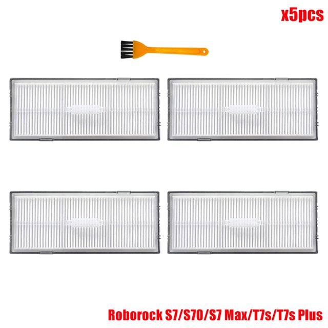 For Xiaomi Roborock S7 S70 S75 S7 Max T7S / T7S Plus Hepa Filter Mop Cloth Main Side Brush Vacuum Cleaner Parts Accessories