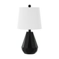 thumbnail image 4 of SAFAVIEH Seira 20 in. Glam Black Resin Table Lamp with White 100% Cotton Shade, 4 of 6