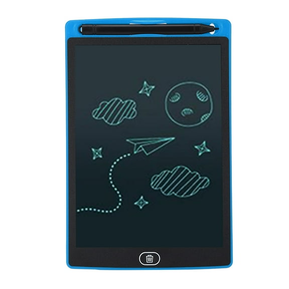 8.5in LCD Writing Tablet Electronic Writing & Drawing Board Doodle Pad (Blue)