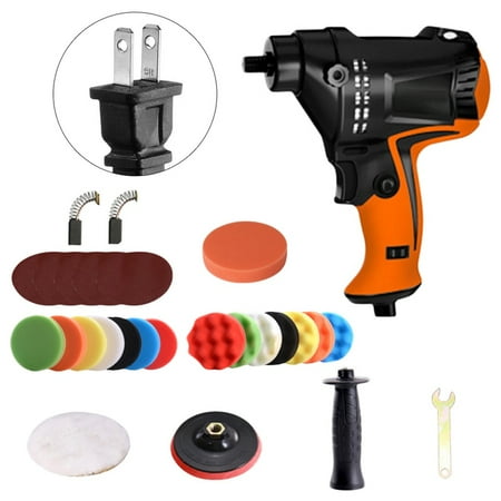 

Feiruifan Powerful 6 Gears Easy to Operate Durable 110/220V 980W 6 Gears Adjustable Flat Disc Waxing Electric Polisher Tools Set
