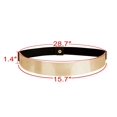 thumbnail image 1 of Women Elastic Mirror Metal Waist Belt Metallic, 1 of 2