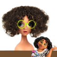 thumbnail image 1 of Encanto Mirabel Isabella Madrigal Cosplay Disfraz De Niña Vestido De Fantasía Vestidos De Halloween Princesa Gafas Pendientes, 1 of 4