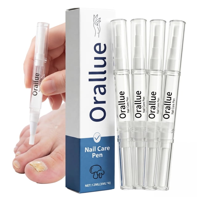 Lápiz para cuidado de uñas XILRVON, 4 piezas, 12 ml, fórmula nutritiva