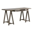 thumbnail image 3 of Simpli Home Sawhorse - Table - Rectangulaire - Gris Vieilli - base Gris Vieilli, 3 of 6