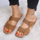 thumbnail image 4 of Sandalias de playa con cuña y punta abierta para mujer con diseño de flores y vacaciones Wmkox8yii  ytu4021, 4 of 4