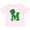 AD-Pink, variant on Irish St Patricks Day Letter M Monogram Boys or Girls Toddler T-Shirt
