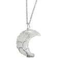 thumbnail image 2 of Collar Zulema Piedra Luna Cristal Natural, 2 of 5