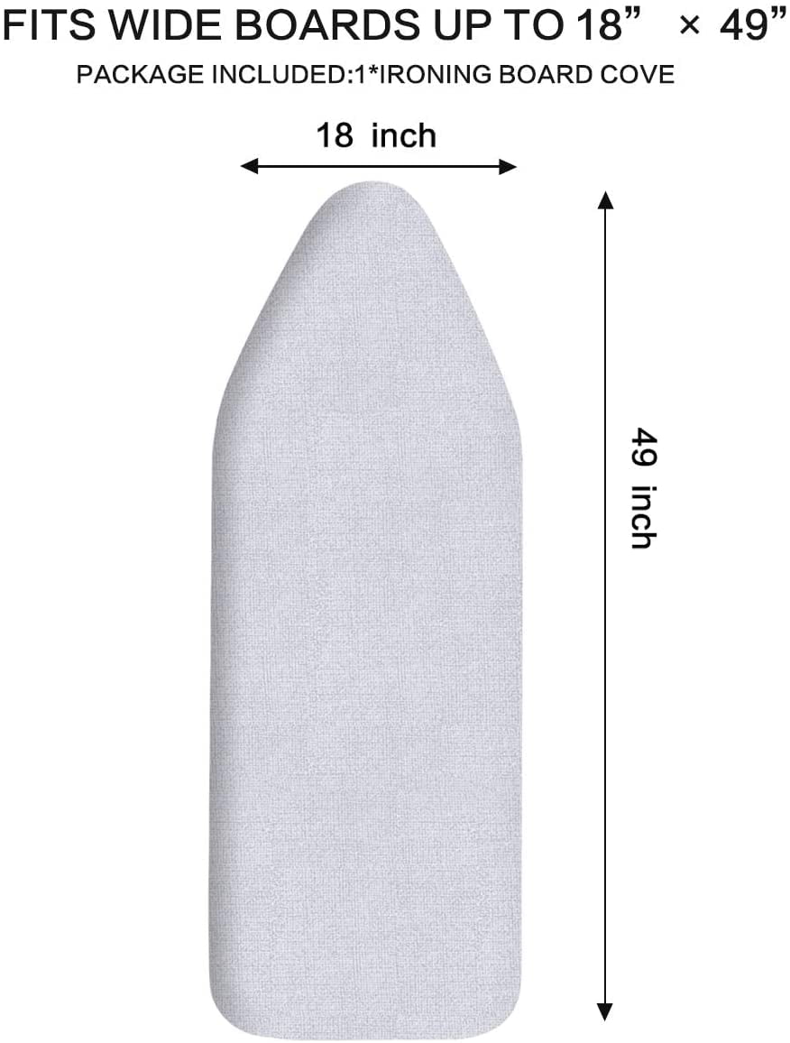 49 x 18in. Ironing Board Pad and Cover for Brabantia Wide Ironing Board 