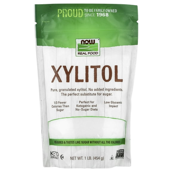 Now Foods - Real Food, Xylitol, 1 lb (454 g)