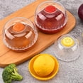 thumbnail image 2 of Avocado Saver and Onion Storage Set, Food Containers for Avocado & Onion Storage, Fruit Storage Containers for Fridge, Silicone Anti-Oxidation Storage Box, Fresh Pod for Vegetables & Fruits, 2 of 8