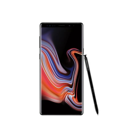 Samsung Galaxy Note9 - 4G smartphone RAM 6 GB / 128 GB - microSD slot - OLED display - 6.4" - 2960 x 1440 pixels - 2x rear cameras 12 MP, 12 MP - front camera 8 MP - Verizon - midnight black