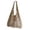czb# Khaki170, variant on CUZIBR Women'S Fashion Shoulder Bag Large Capacity Casual Hollow Knit Tote Bag Vertical Striped Crochet Woven Mesh Handbag Single Long Strap Lightweight Beach Shopping Bag