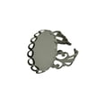 thumbnail image 2 of Anillos de Filigrana Retro Jinwen Ajustable Blanco 25 x 18 mm, 2 of 7