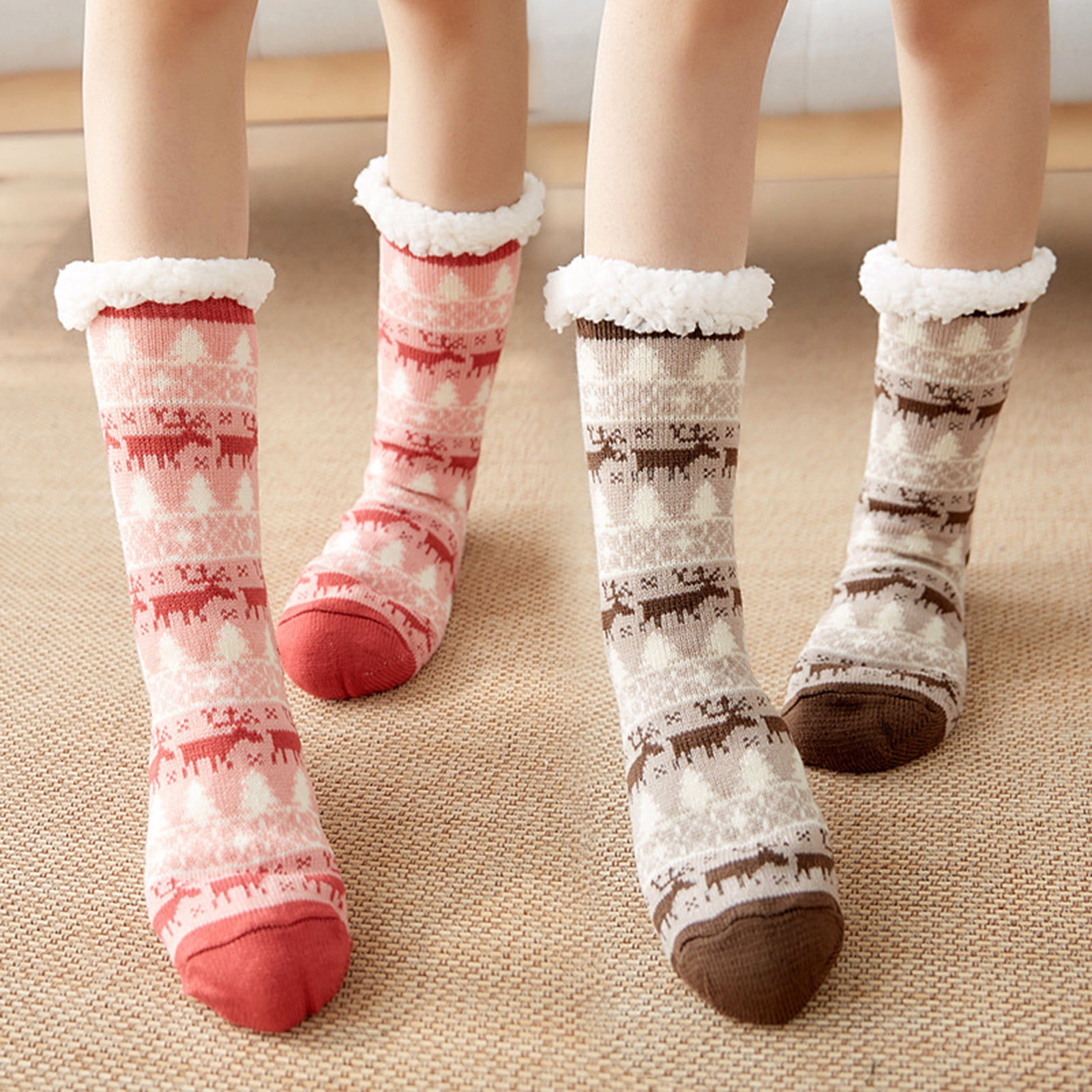 Prrr-recious Cozy Moments™ Sherpa Lined Socks