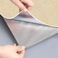 thumbnail image 6 of Dundee Deco Peel and Stick Faux Fabric Wallpaper Roll, 24" x 9', Warm Beige, 6 of 8