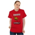 thumbnail image 4 of PACMAN Avoid Responsibility Lazy Men's Graphic T Shirt Tees Brisco Brands M, 4 of 6