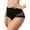 Black, variant on 2022 New Style Tummy Control Shapewear Panties for Women Butt Lifter Panties High Waisted Thong Shapewear Seamless Lace Shaping Briefs