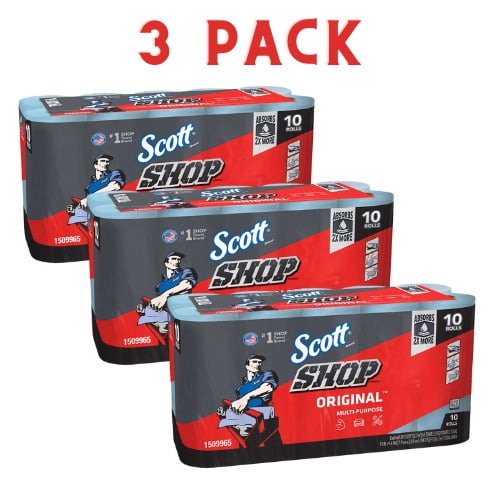 Scott Original Shop Towels | Multi purpose Towel , 30 rolls