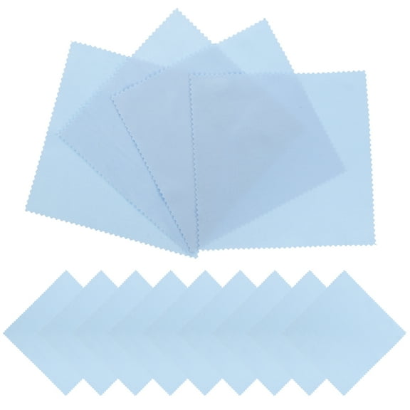 Zcyifa polishing cloths 50Pcs Eye Glass Clean Cloths Eyeglass Wipes Cloth Lenses Cloth for Glasses Portable Wipe Cloths