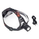 thumbnail image 2 of Linterna frontal recargable, faro de emergencia LED USB, luz de cabeza cómoda, faro de emergencia, rendimiento sólido, 2 of 8