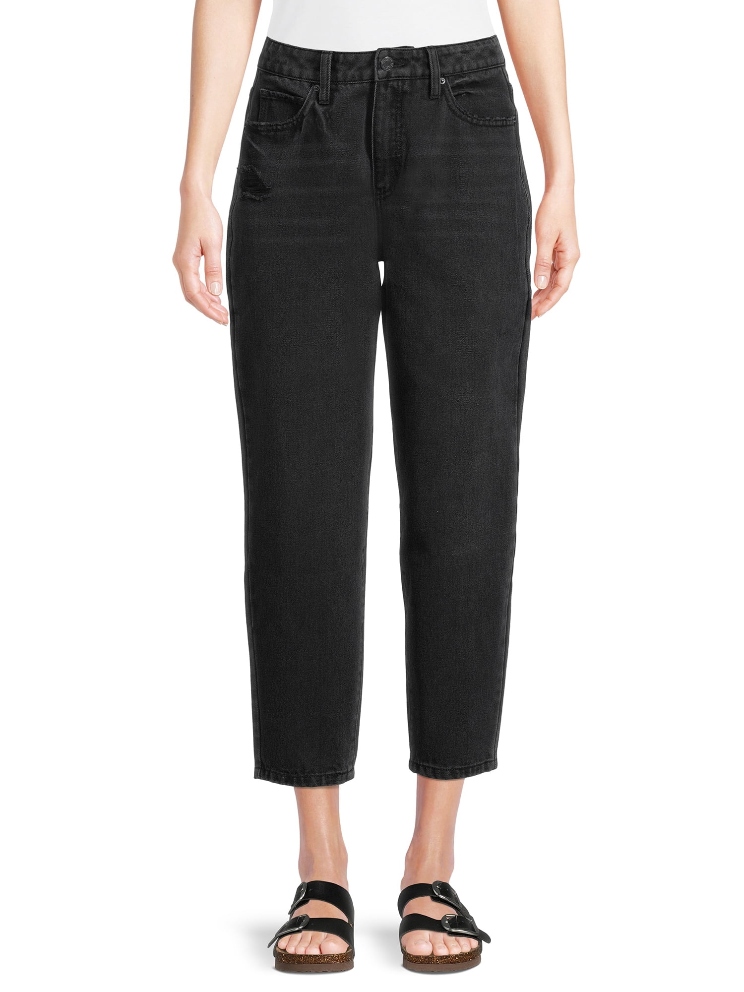 Time and Tru Women's Barrel Jeans