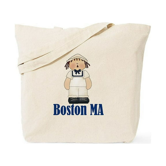 CafePress - Boston Sailor Tote Bag - Unisex Canvas Tote Bag, Beige, 1-Piece