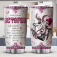 thumbnail image 2 of Advice From An Octopus Coffee Mug Travel Stainless Steel Insulated Cup With Lid 20oz Jewelry Style Novelty Ocean Animal Gift For Her Sea Animals Birthday Present For Women, 2 of 6