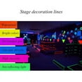 thumbnail image 4 of UV Blacklight Reactive Fluorescent Cloth Tape Glow in The Dark Neon Gaffer Tape 1 in * 39 ft, 6 Colors, 4 of 9