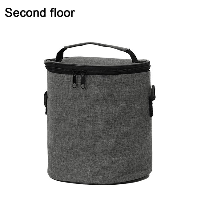 Bolsa de pícnic Bolsa de picnic de 2/3/4 capas Barril Oxford Resistente a desgarros Mujeres Hombres para viajes Camping Hugtrwg Para estrenar