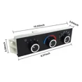 thumbnail image 2 of A/C Climate Control Module 599-217 For Chevy GMC Van 96-20 Express Ventur, 2 of 8