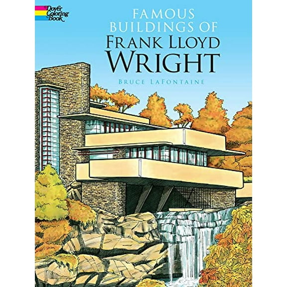 Pre-Owned Famous Buildings of Frank Lloyd Wright Coloring Book (Paperback) 0486293629 9780486293622