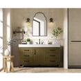 thumbnail image 4 of Elegant Kitchen and Bath 60 inch Single Bathroom Vanity In Chestnut Brown, 4 of 10