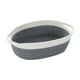 thumbnail image 5 of Cesta de cuerda de algodón Cesta de regalo vacía multiusos Cesta tejida con asa para blanco gris, 5 of 9