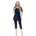 thumbnail image 4 of Trajes de modestos para mujer, musulmane islámico , cuello , natación, conjuntos de ropa SG Colco Bañador de mujer musulmana, 4 of 8