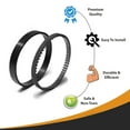 thumbnail image 4 of Replacement Part For Bissell 2 Geared & 2 Flat Belt For Proheat Steamer 7920, 1699, 1694W, 25A3W Set Of (2Pack) # 6960W, 4 of 6
