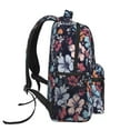 thumbnail image 4 of KLL Flowers ad Butterflies Print Casual Backpack for Men Women,Travel Casual Backpack Outdoor Activities Bag Daypack for Travel Hiking Shopping Daily, 4 of 5
