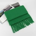 thumbnail image 2 of Shawl Wraps For Women Glory Max Unisex Plain Solid Color Winter Feel Soft Classic 90 Scarf, 2 of 5